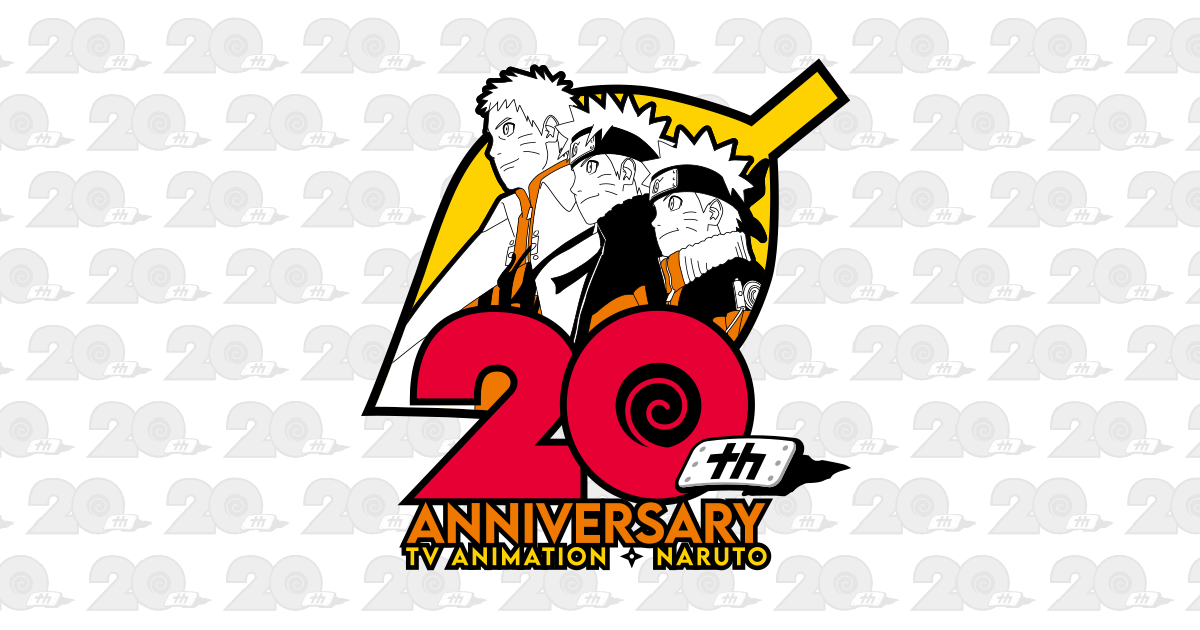 Naruto ganha logo e vídeo comemorativo de 20 anos